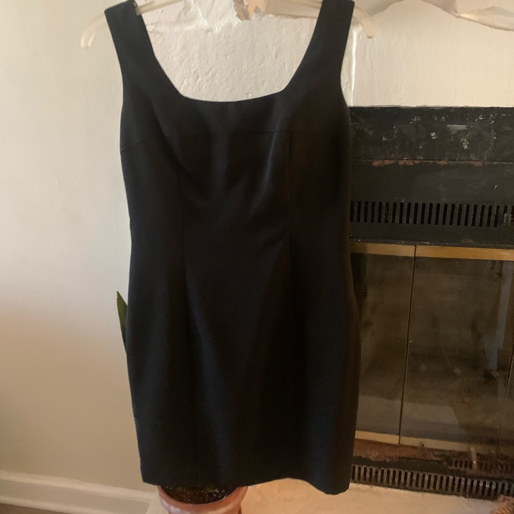 Black cocktail dress